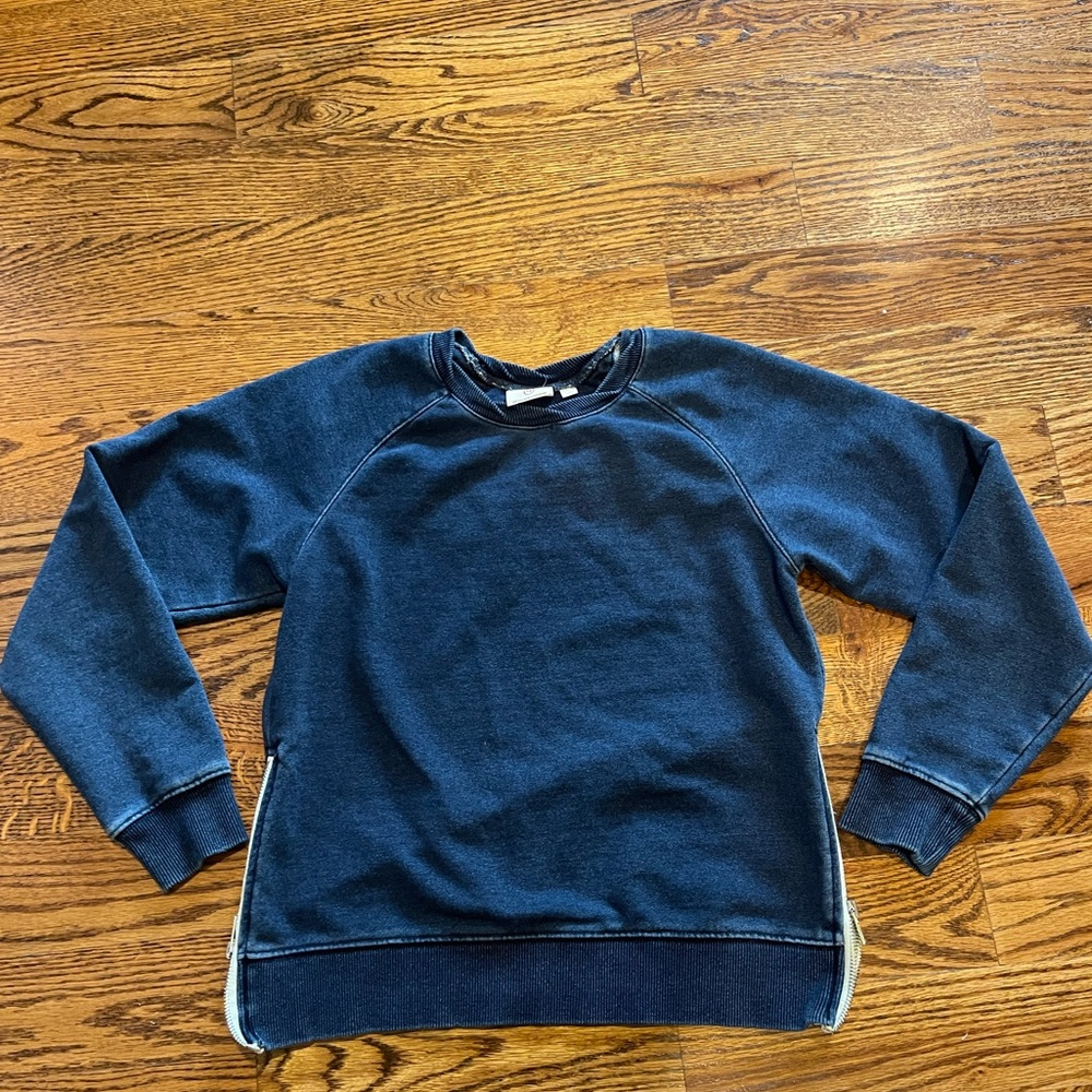 AG Indigo Crewneck Sweatshirt Girls size large